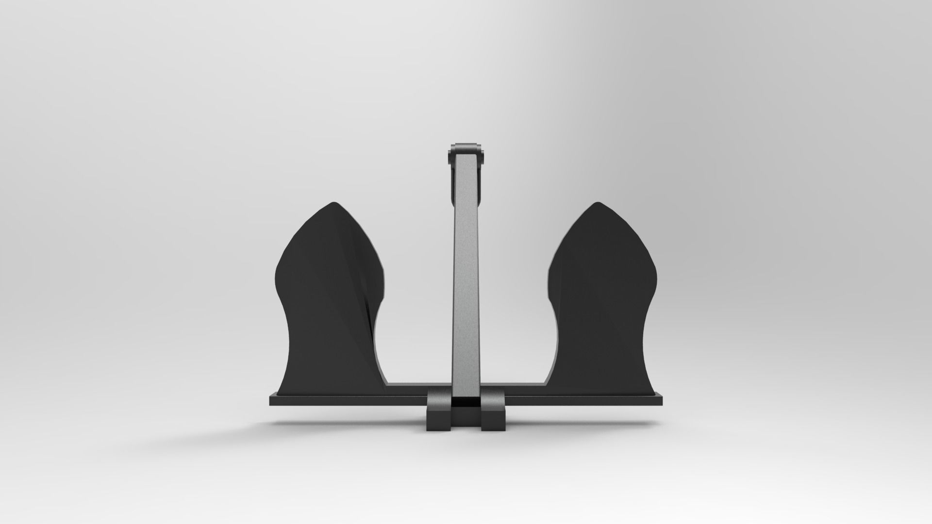 Anchor T piece of metal 3D model 3D printable CGTrader