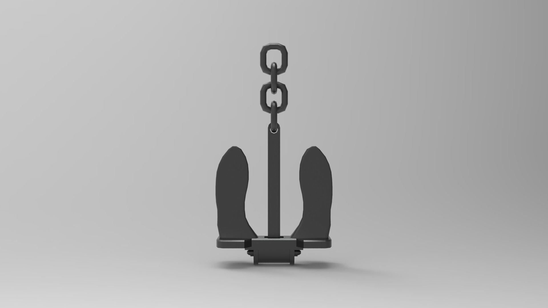Anchor A 3D print model_5