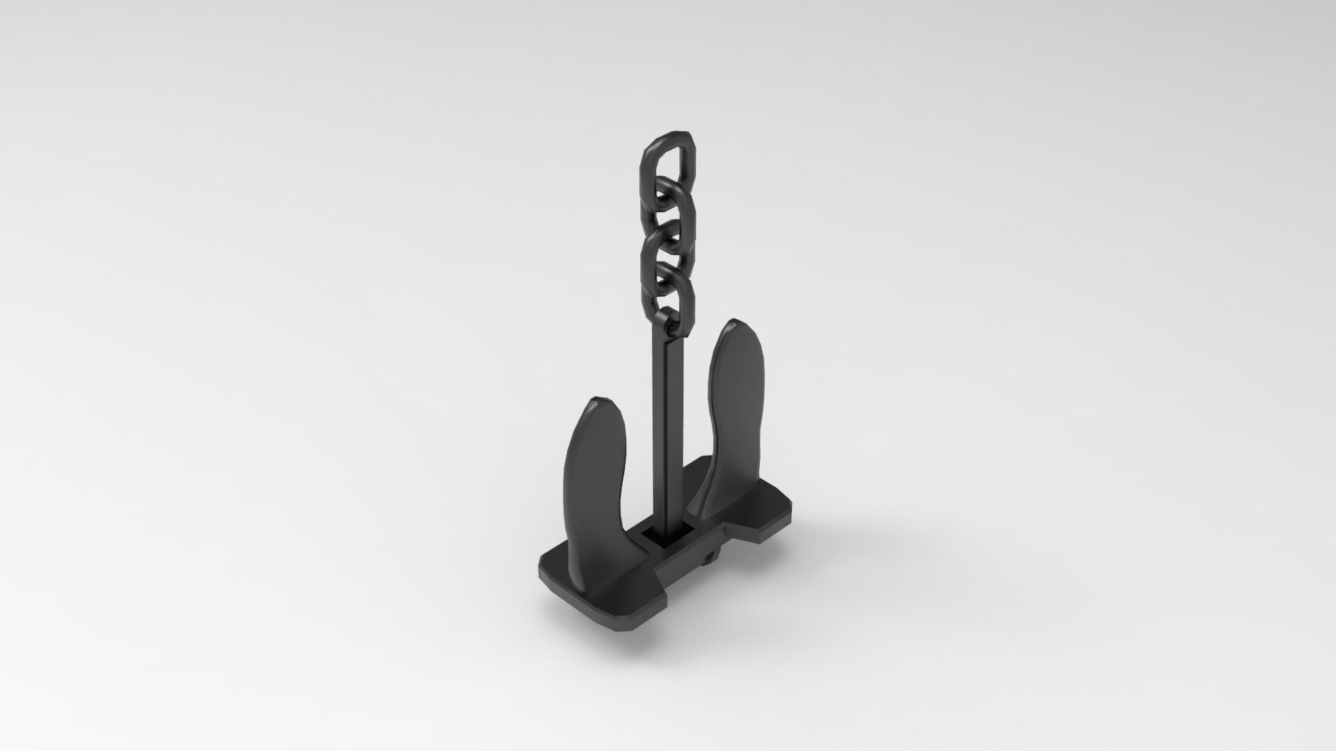 Anchor A 3D print model_7