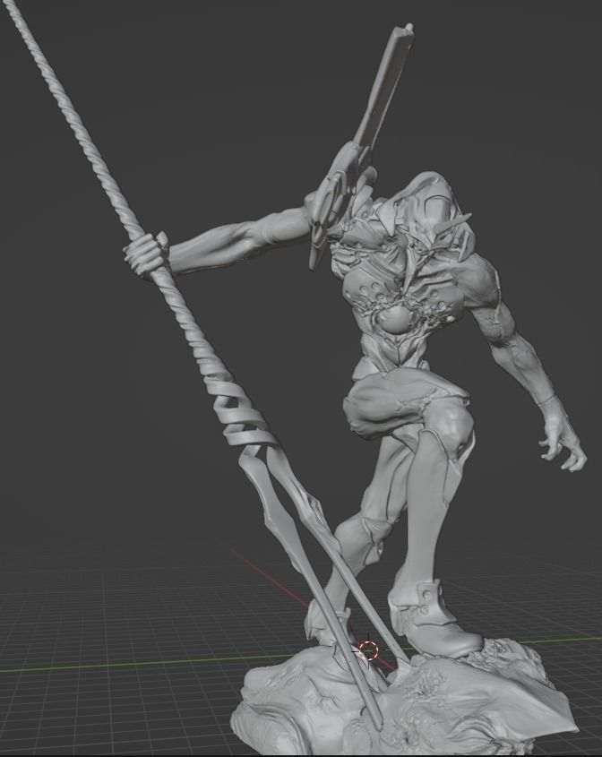 Eva 01 berserk mode 3d print 3D print model_7