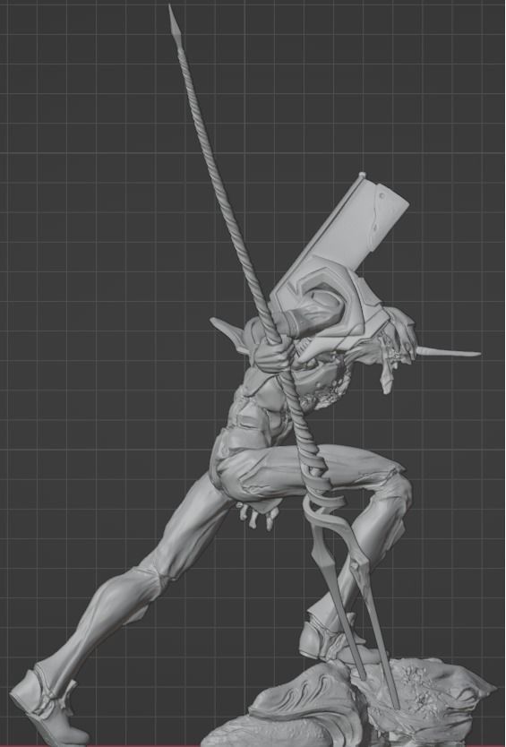 Eva 01 berserk mode 3d print 3D print model_5