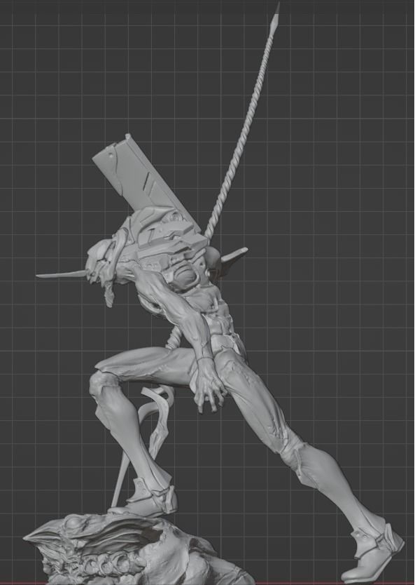 Eva 01 berserk mode 3d print 3D print model_3