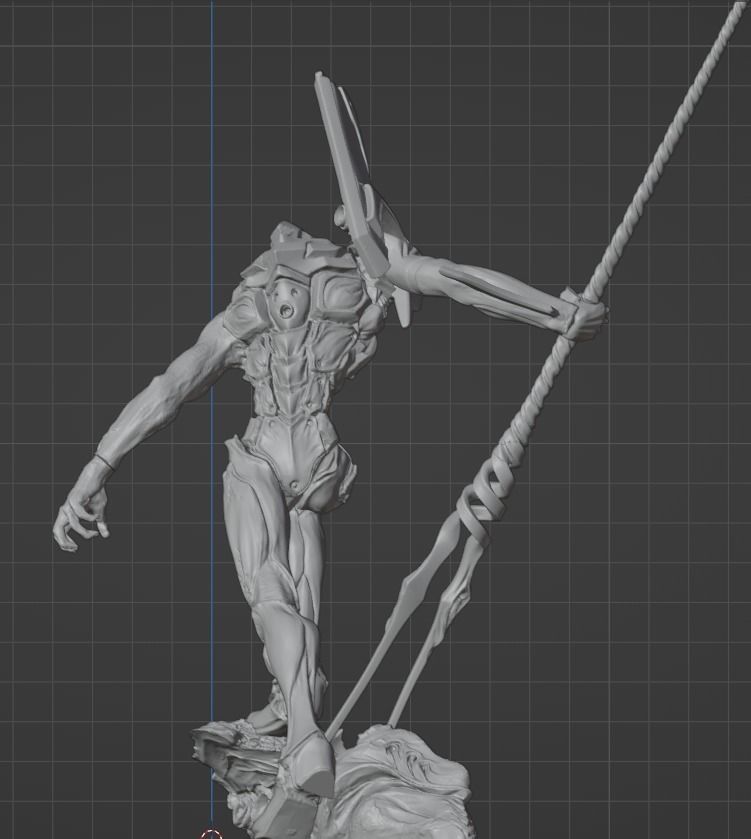Eva 01 berserk mode 3d print 3D print model_4