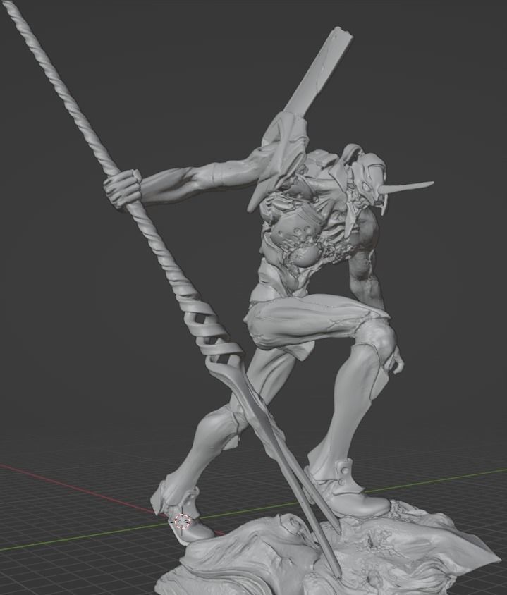 Eva 01 berserk mode 3d print 3D print model_6