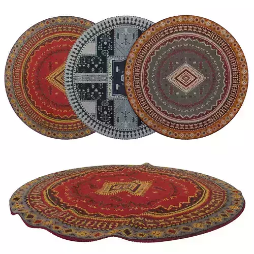 Rugs No 665 Low-poly 3D model
