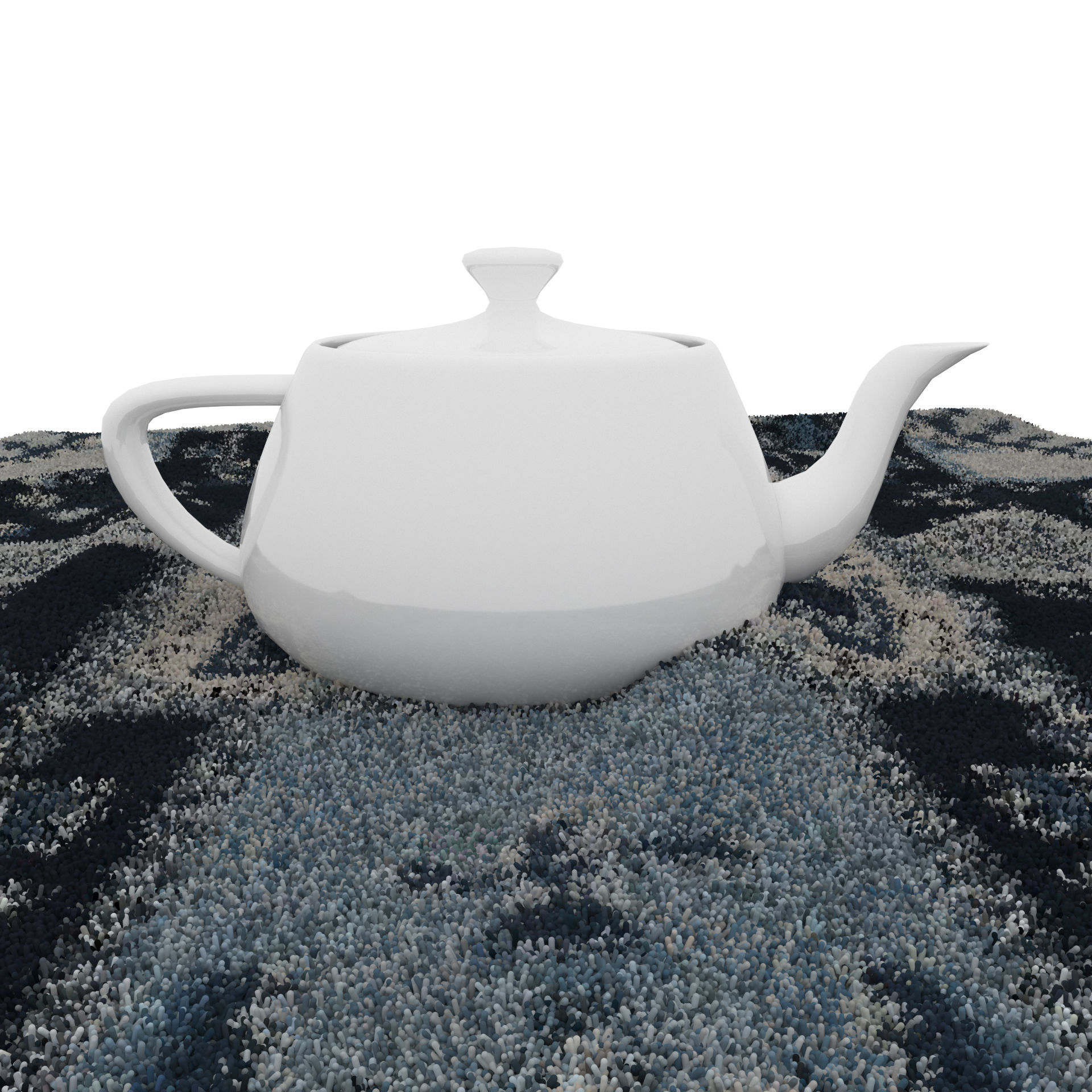 Rugs No 665 Low-poly 3D model_8