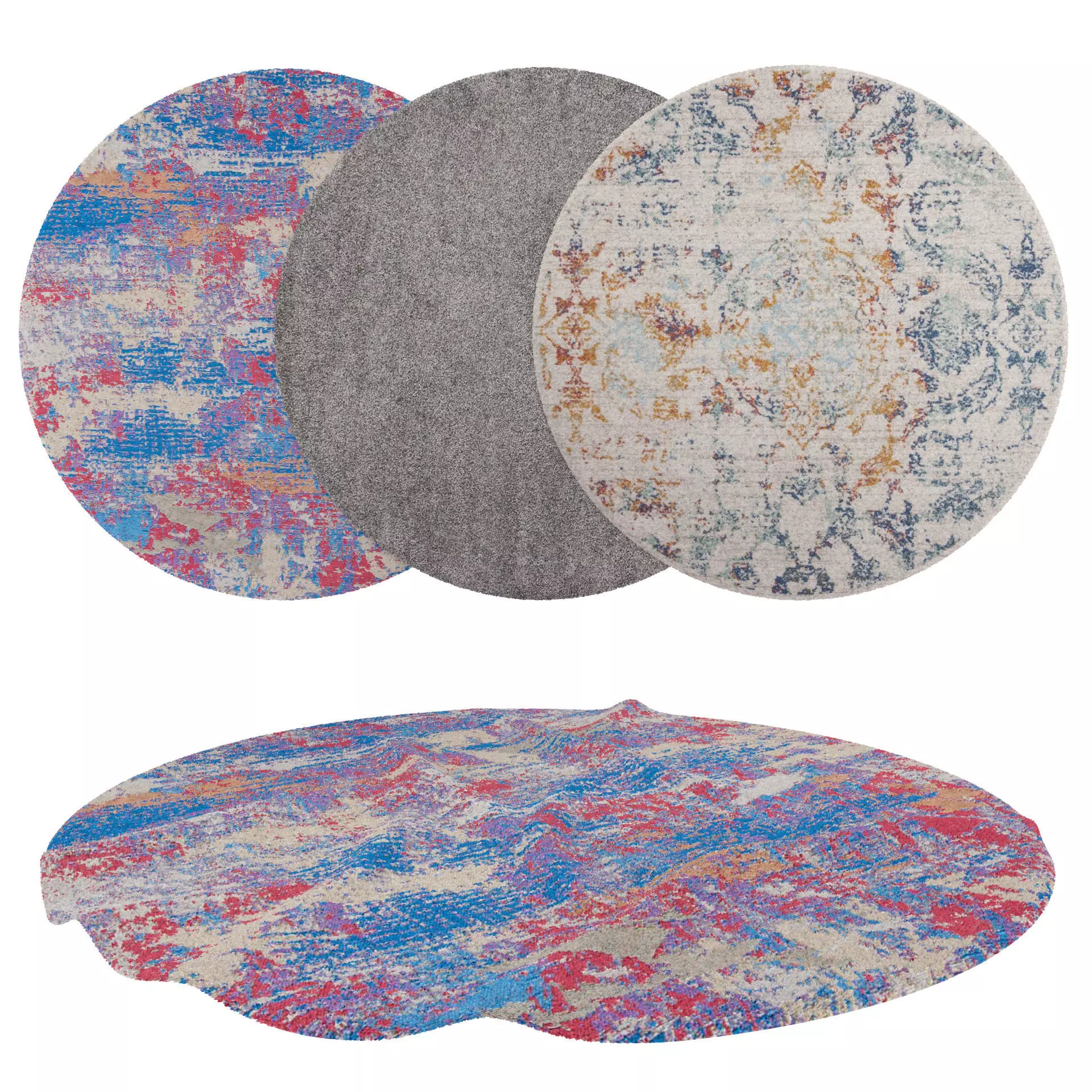 Rugs No 666 Low-poly 3D model_0