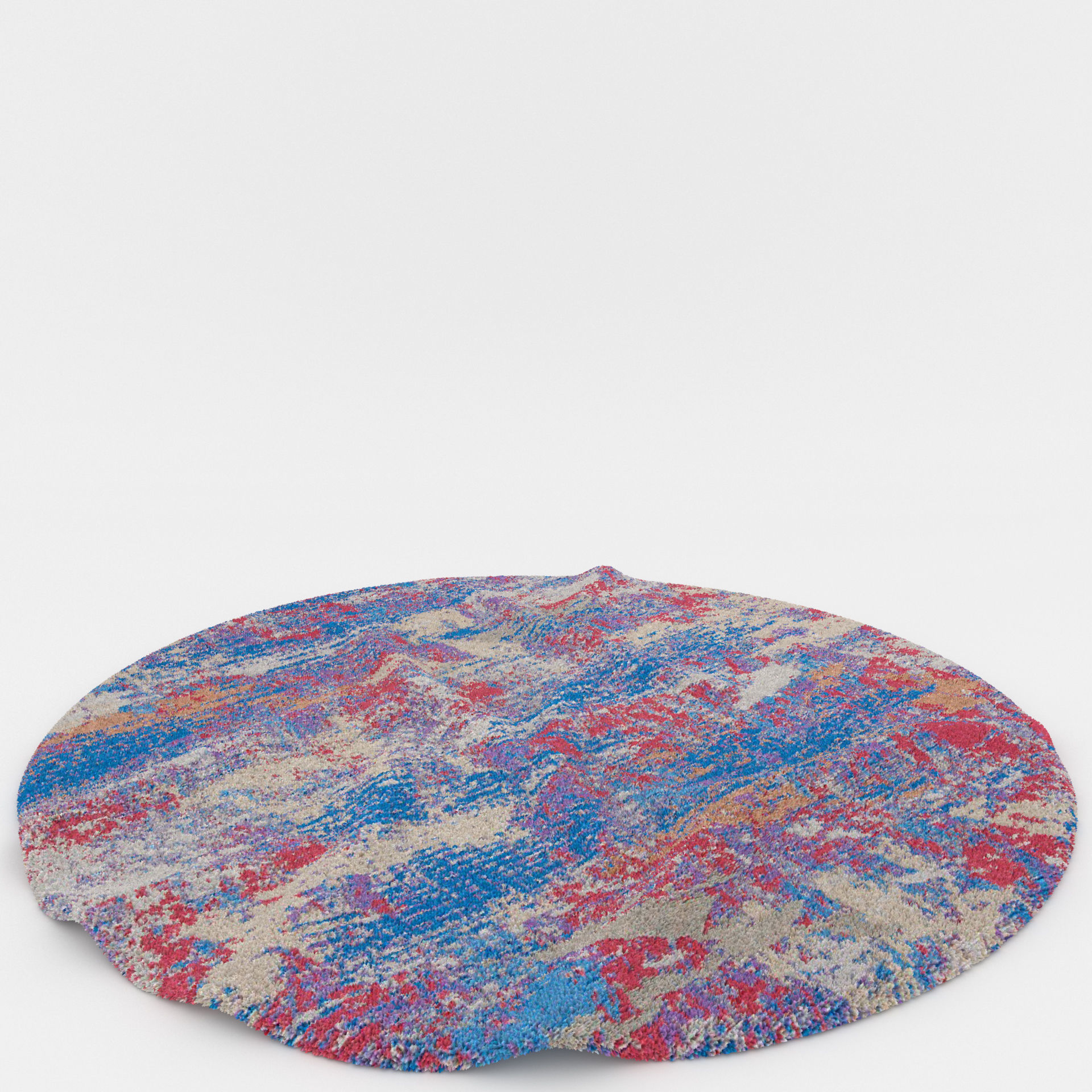 Rugs No 666 Low-poly 3D model_7