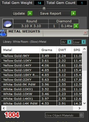 1004-Hand with diamond ring 3D print model_3