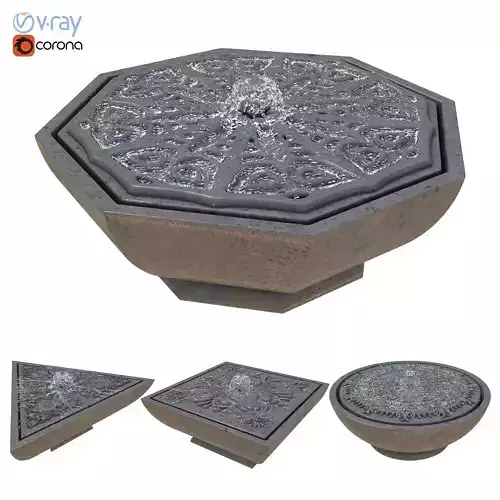 Table fountain set