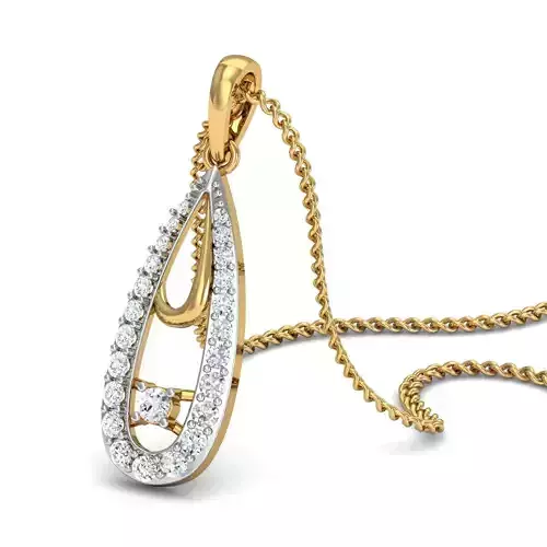 Women Pendant 3dm STL FBX OBJ Render Details 