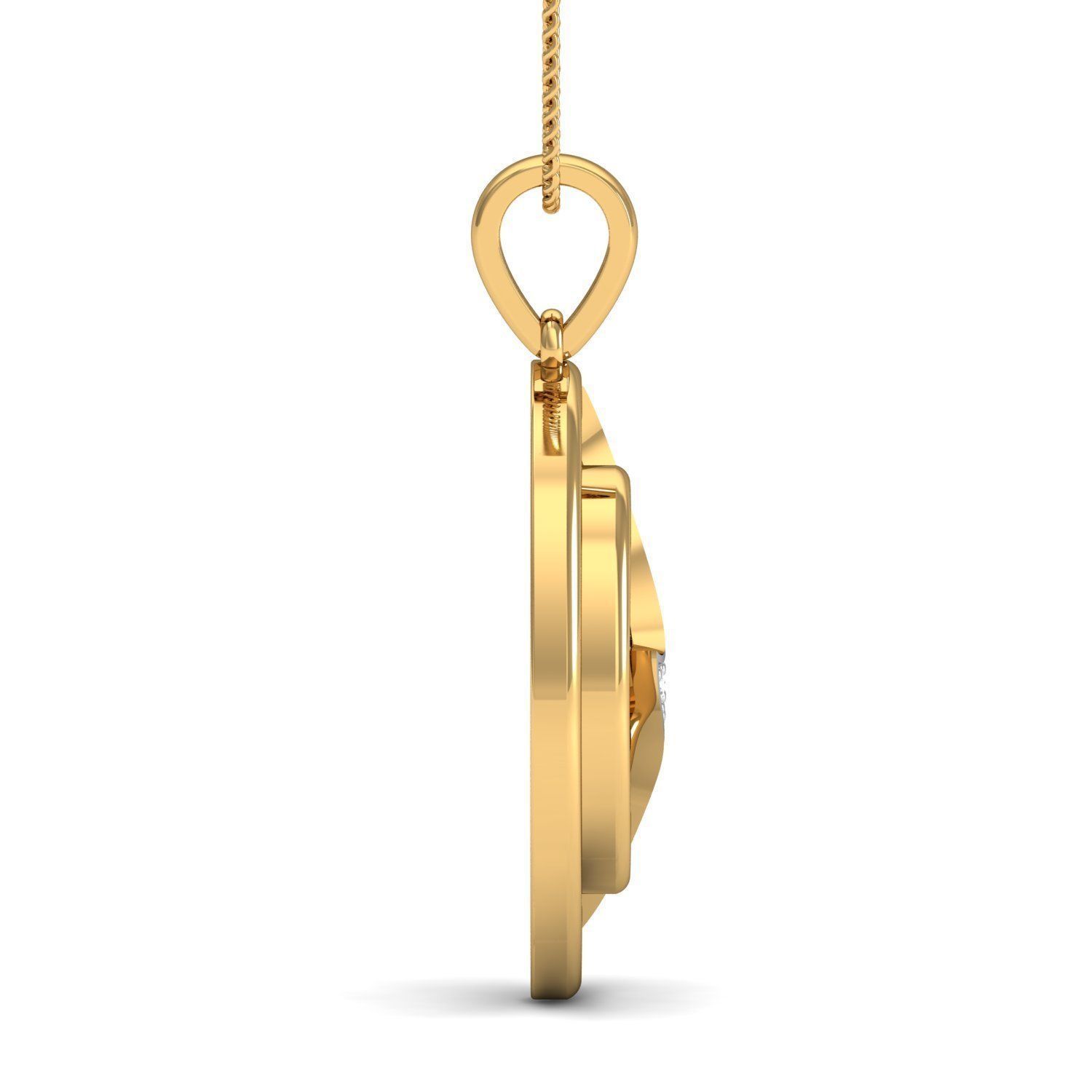 Women pendant 3dm render detail 3D print model_2