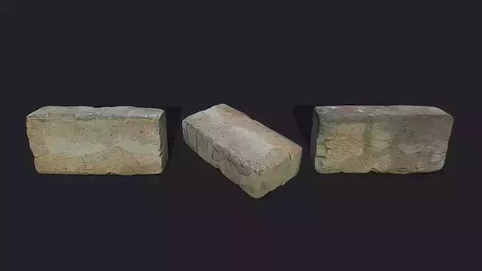 3D Scan Old Brick 09