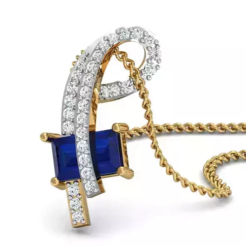 Diamond pendant  3D print model