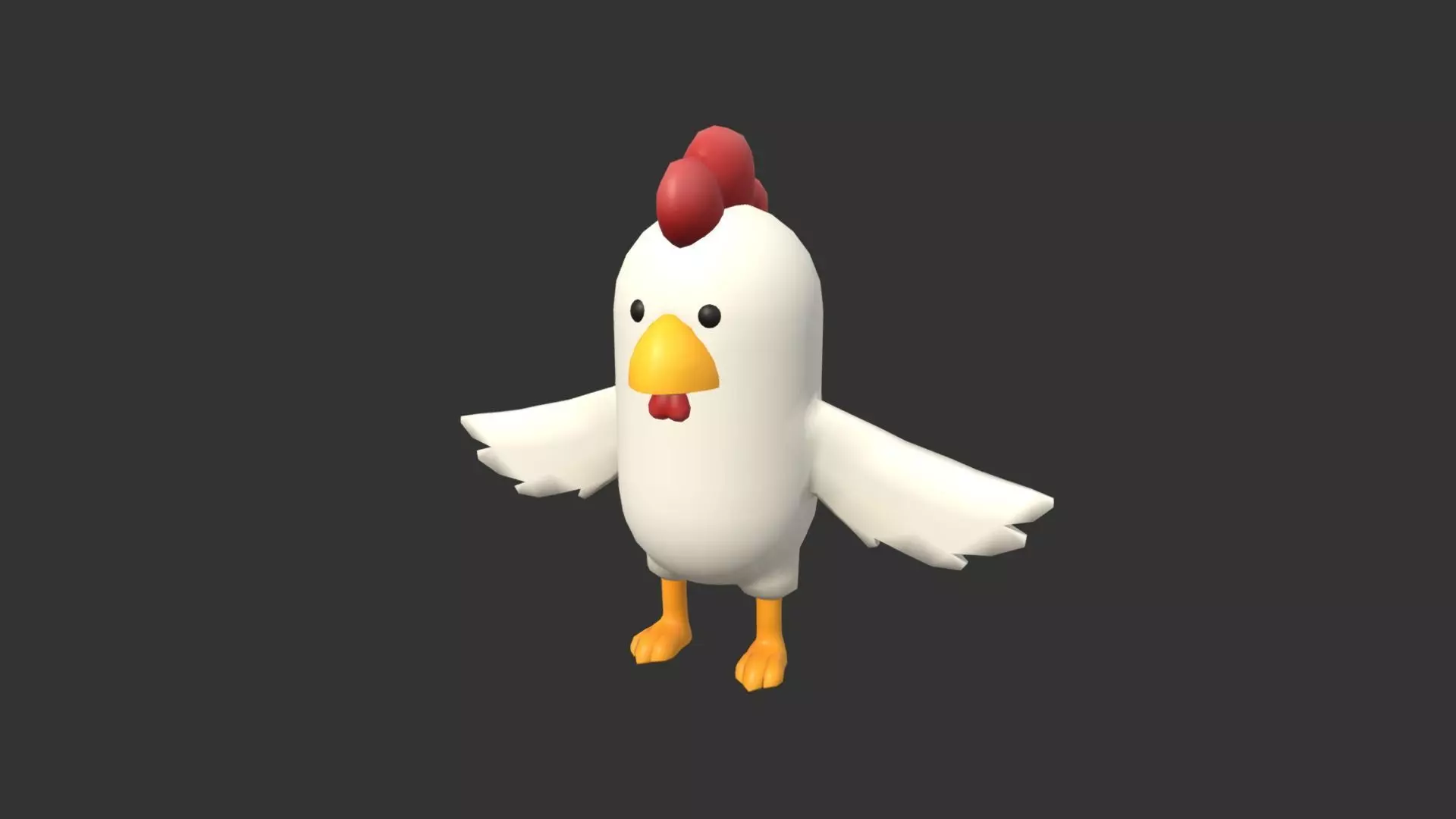 radio Low-poly 3D model_0