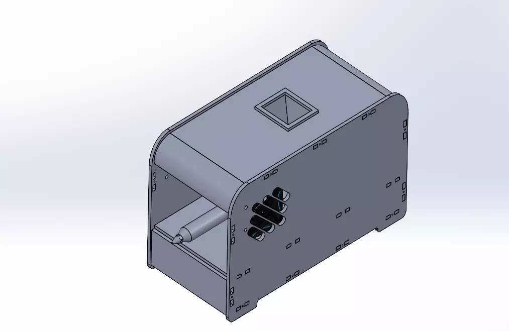 extruder  filament machine  3D model_0
