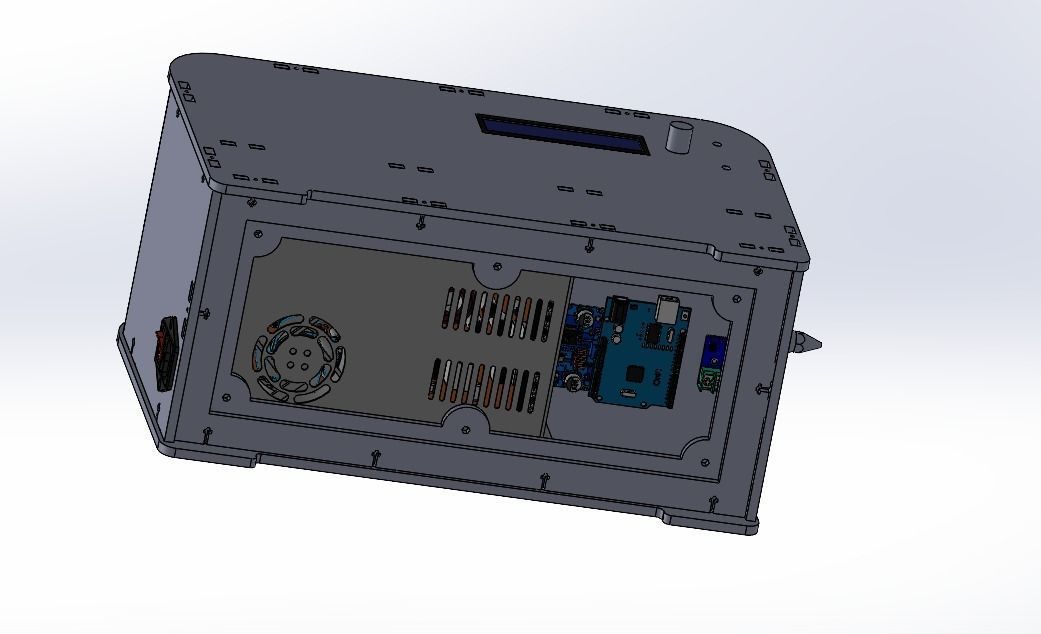 extruder  filament machine  3D model_2