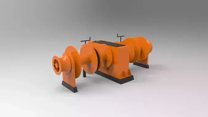 Windlass Machine 3d printed