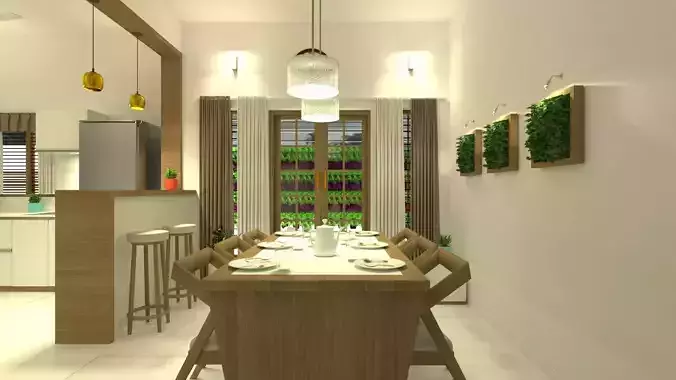 Dining room 3D model