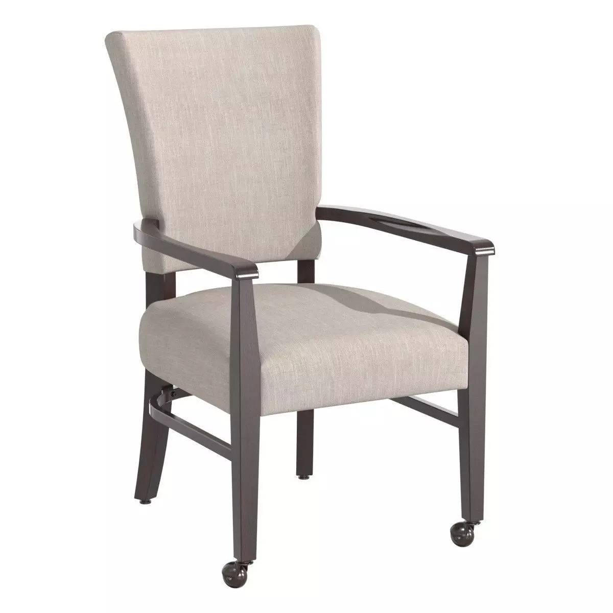 Hekman contract ALIANA ARM CHAIR With CASTERS 3D model
