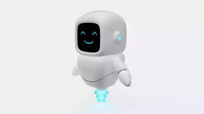 Cute Robot Cyborg 