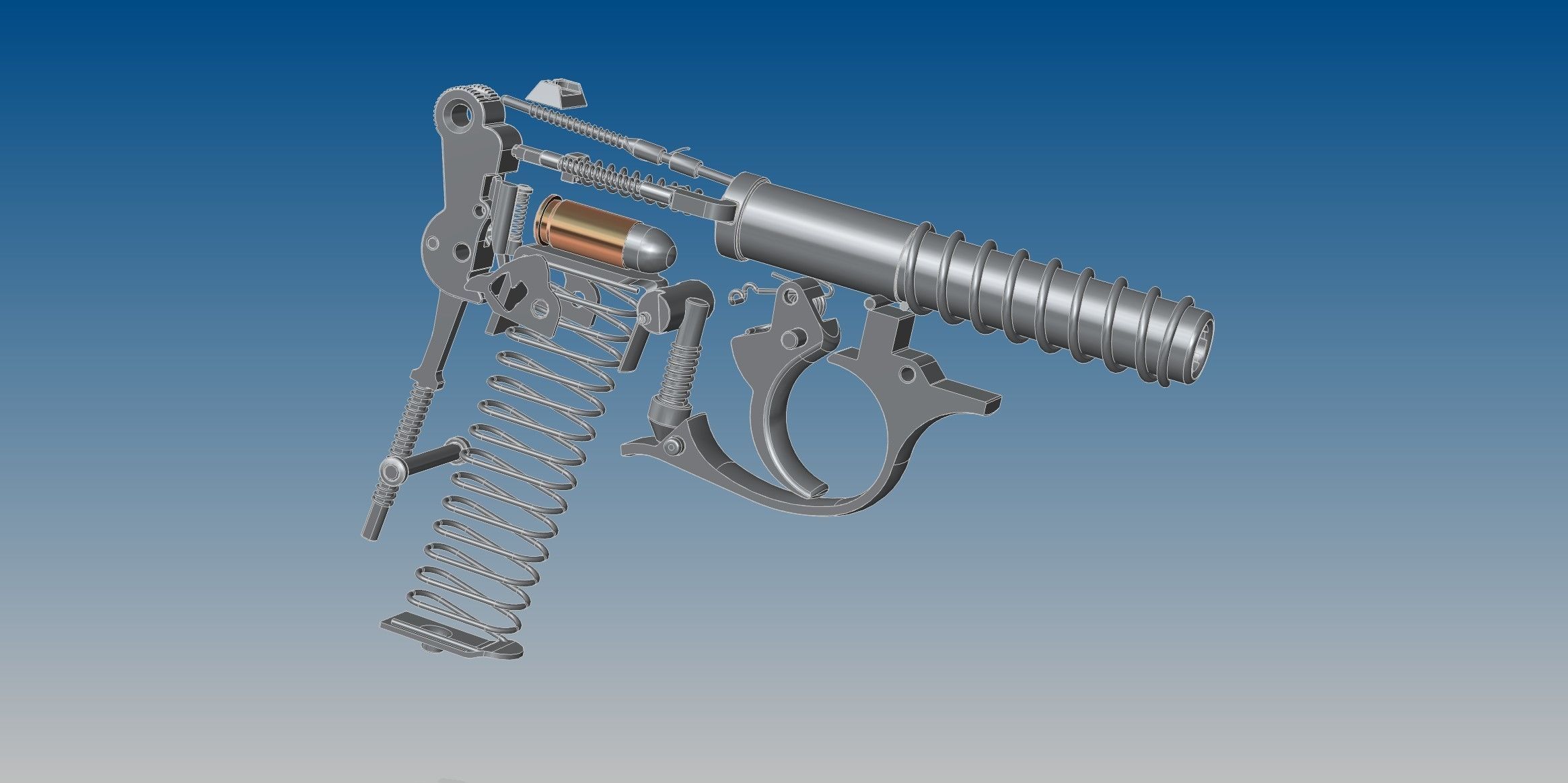 Walther PPK 3D model_15