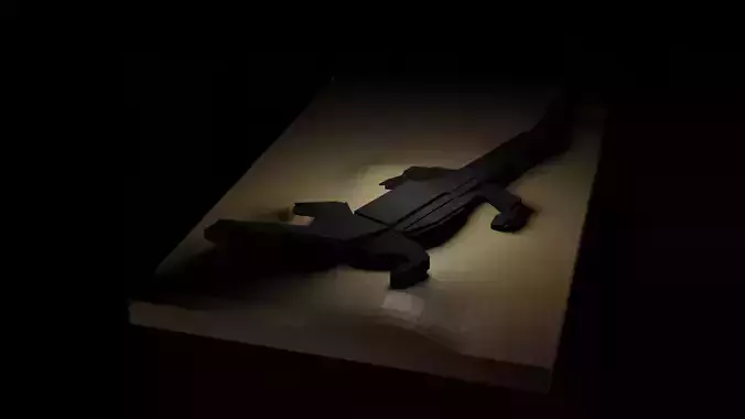 Komodo Dragon lowpoly print model 3D print model