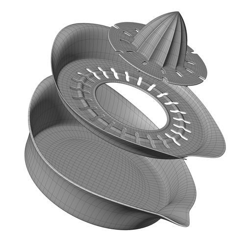 Spritta Citrus Squeezer 3D model 3