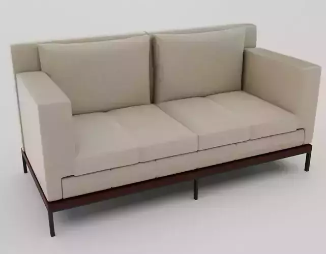 Sofas 3D Model sofa with legs