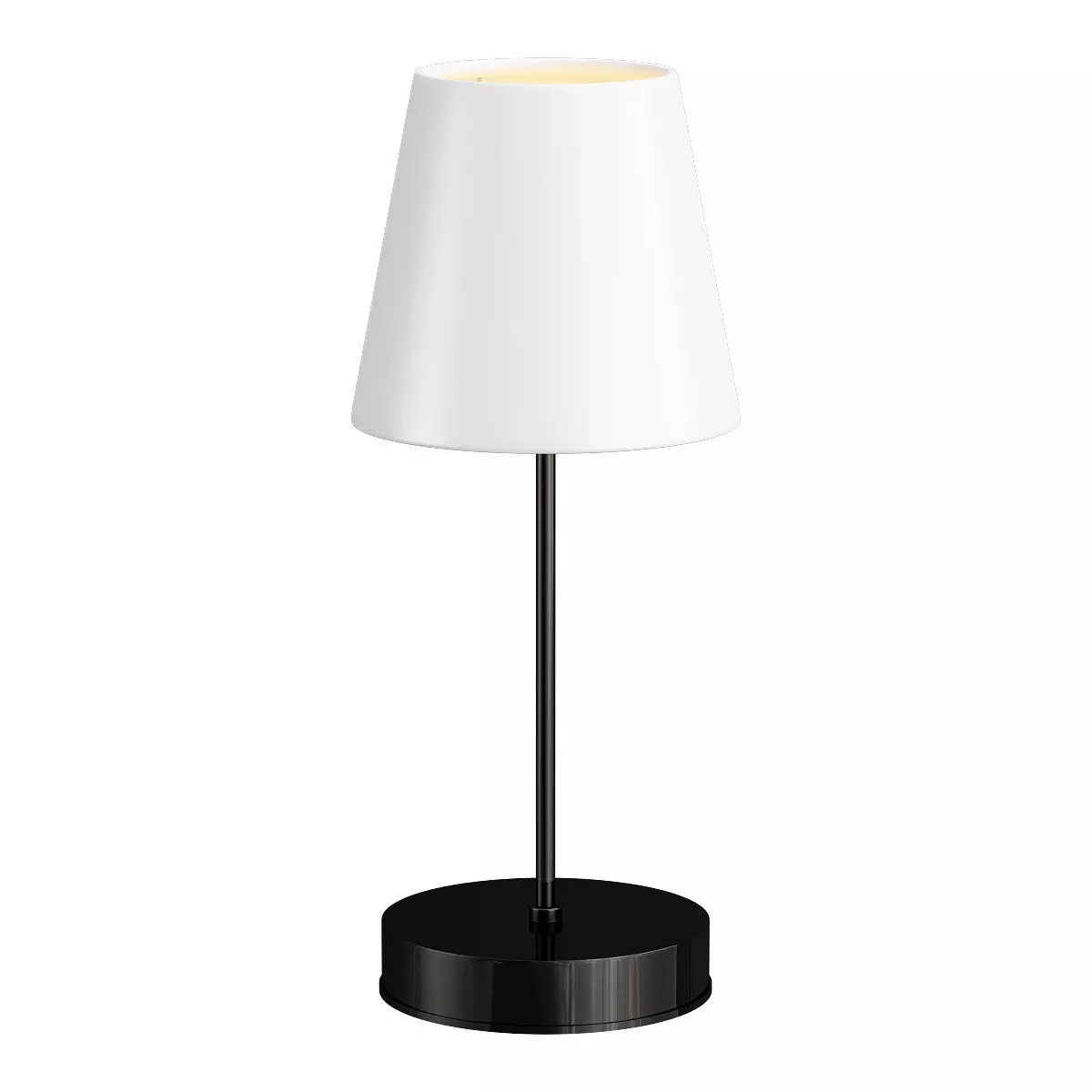 vitaluce table lamp with shade 3D model_0