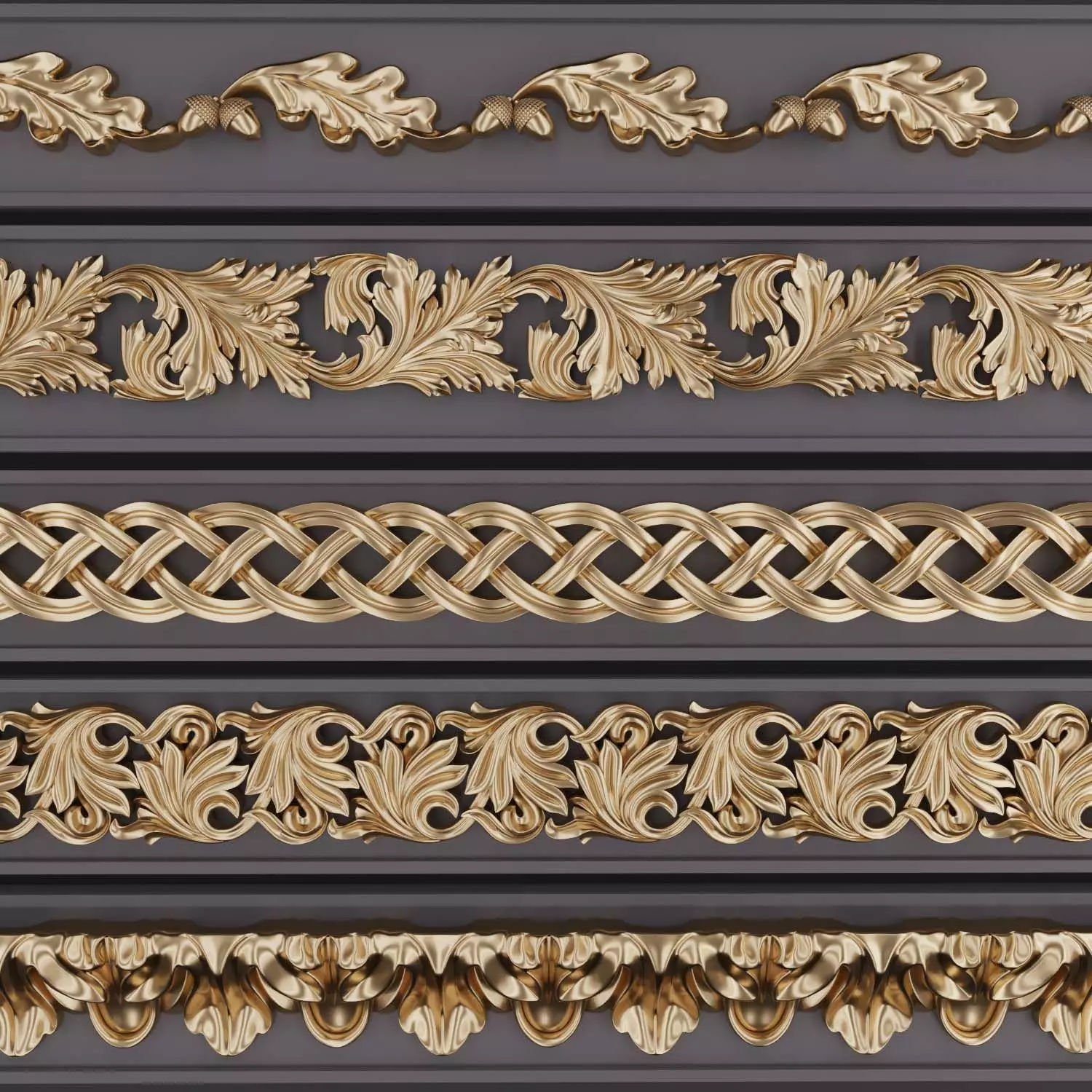 Trim Ornament 109 3D model_0