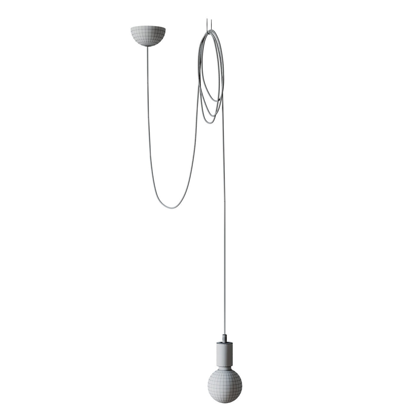 Pendant lamp Nowodvorski 6792 Spider Black 3D model_1