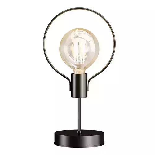 vitaluce table lamp with bulb on top