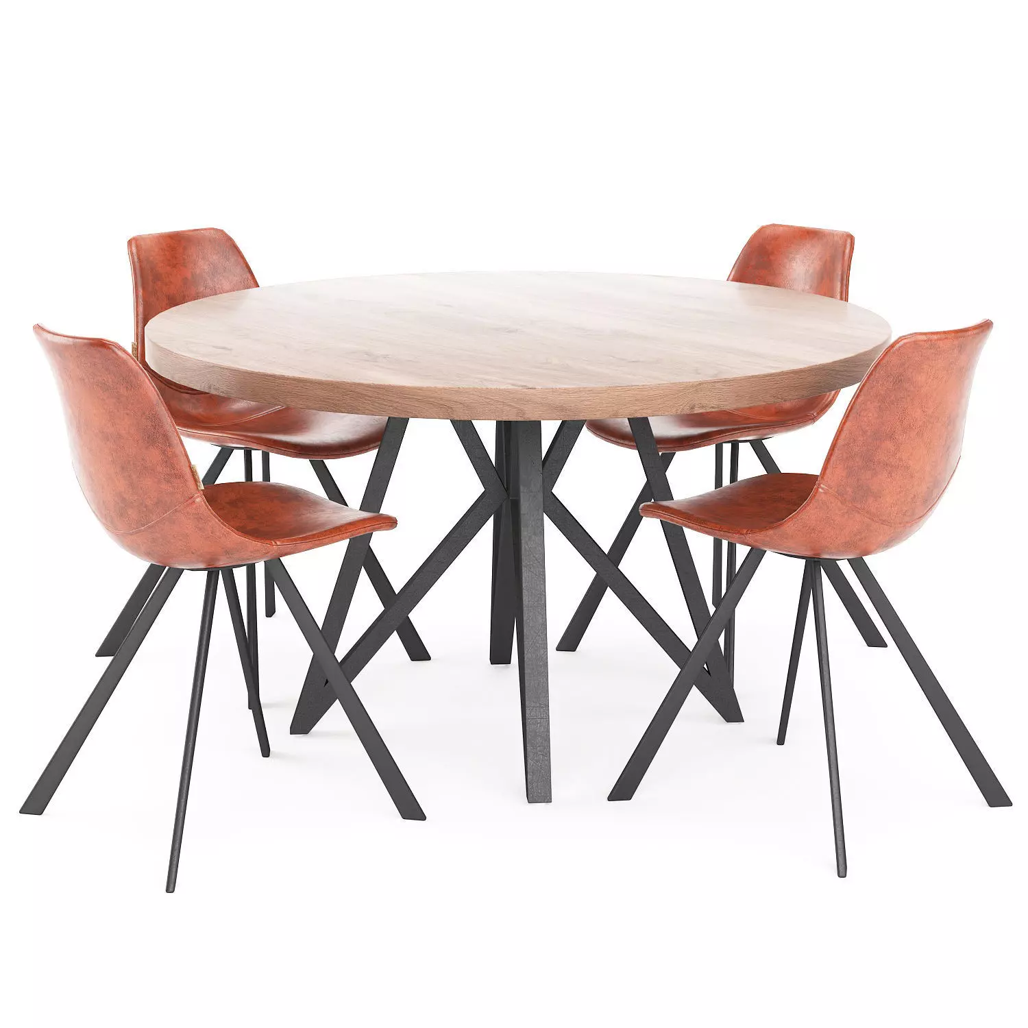 Dining set 07 Free 3D model