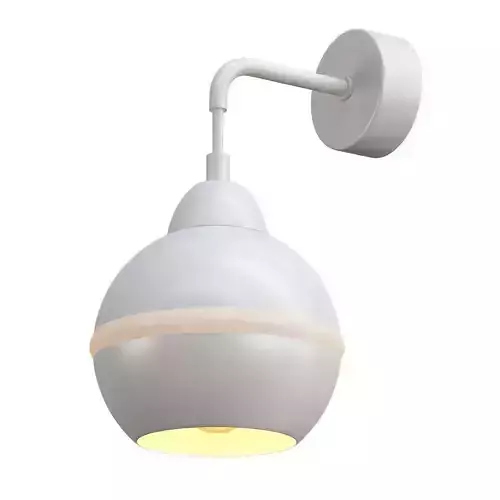 freya wall light with ball