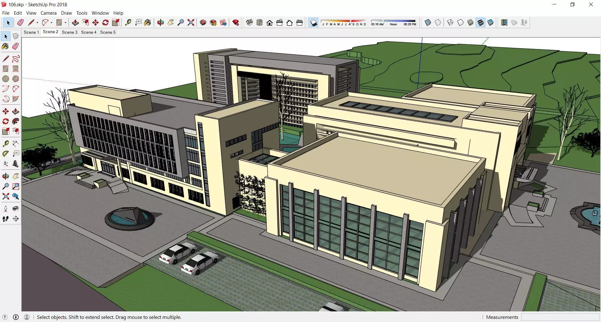 Sketchup Hotel 106 3D model_0
