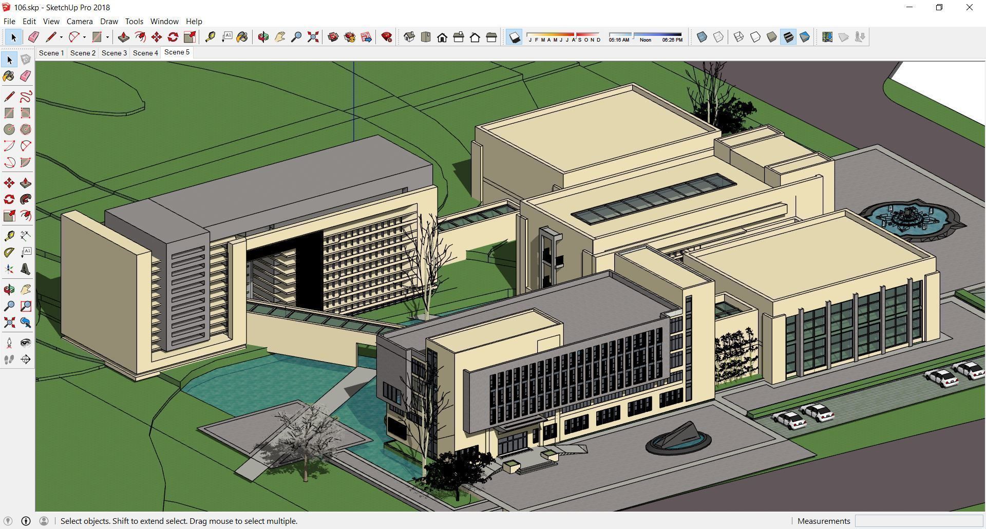 Sketchup Hotel 106 3D model_1
