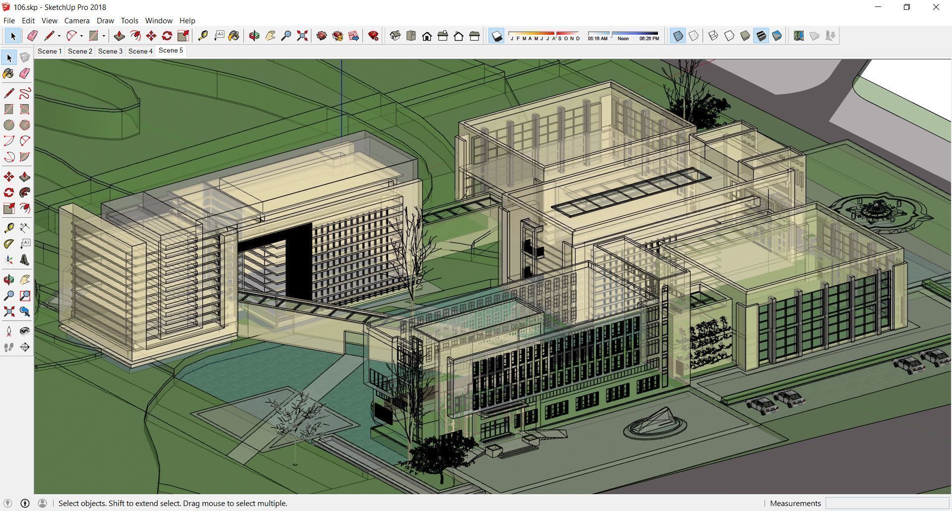 Sketchup Hotel 106 3D model_3