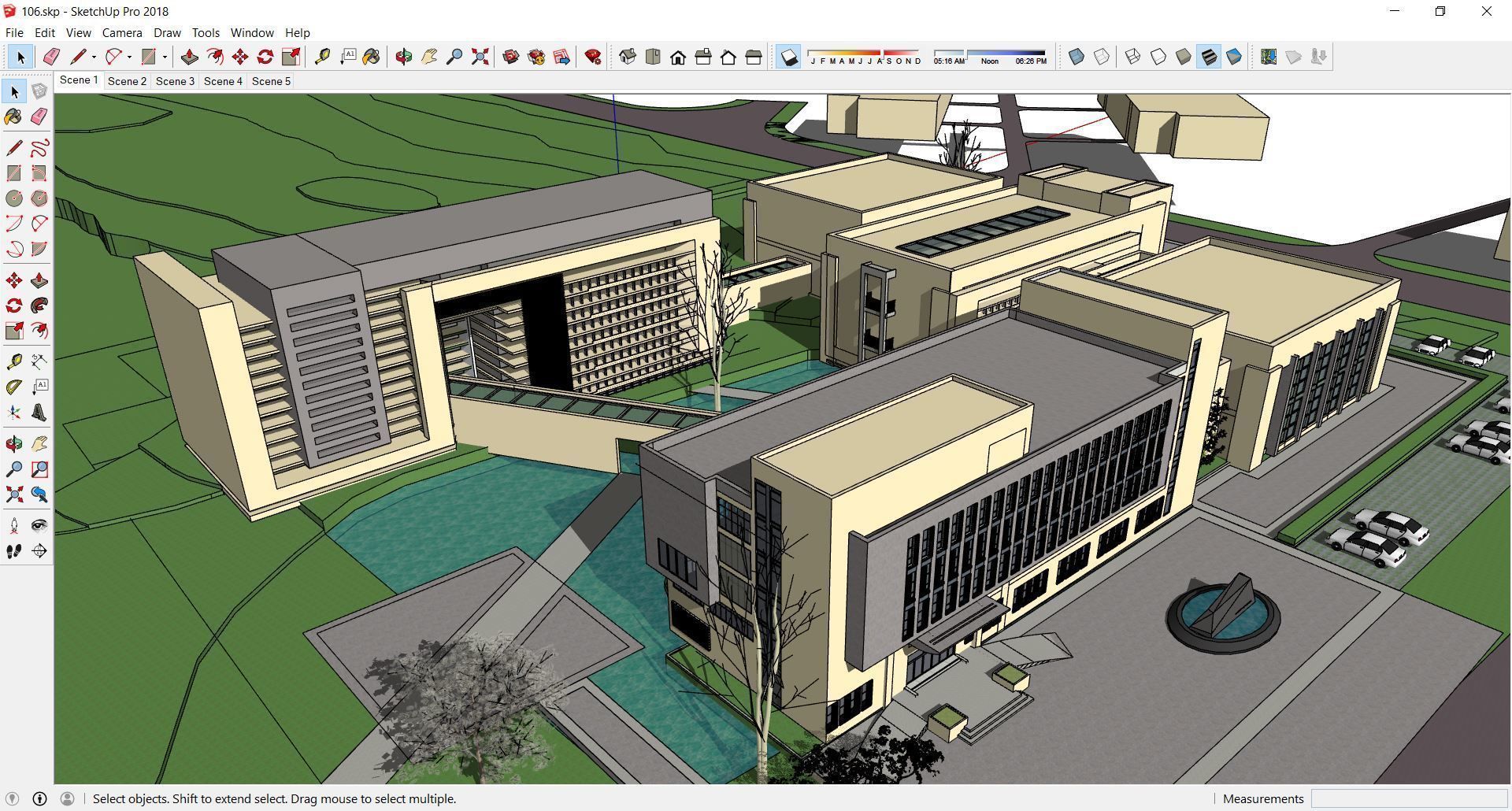 Sketchup Hotel 106 3D model_4