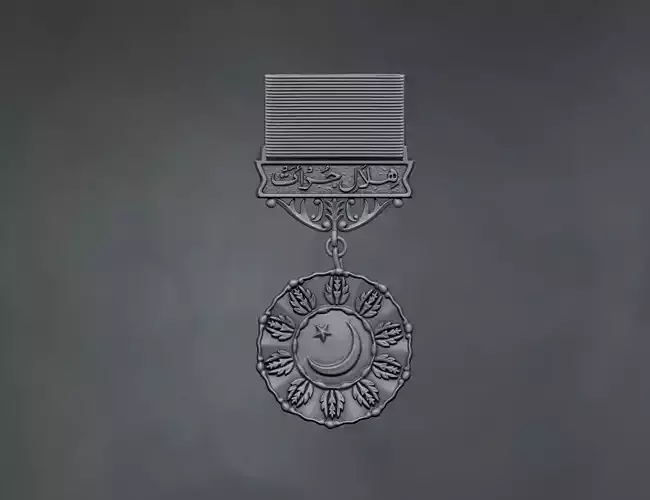 Hilal a Jurat Relief 3D print model