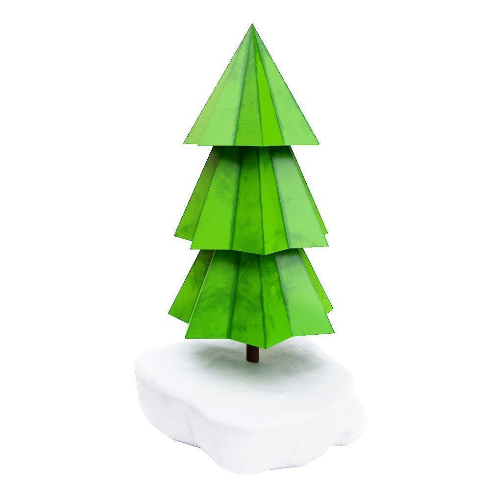 Christmas Gift boxes 3d model set  Low-poly 3D model_9