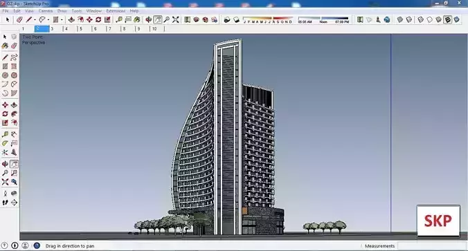 Sketchup Hotel G2