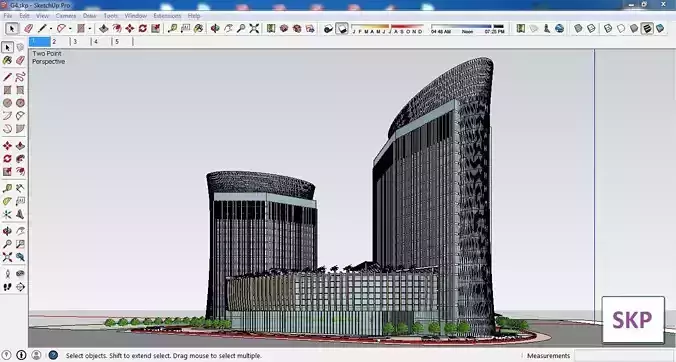 Sketchup Hotel G4