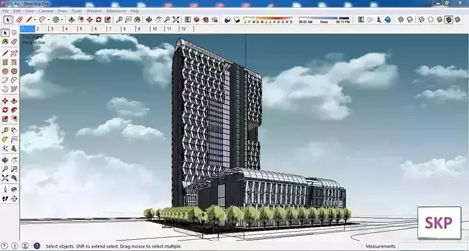 Sketchup Hotel G5