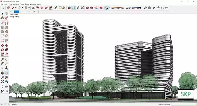 Sketchup Hotel G8
