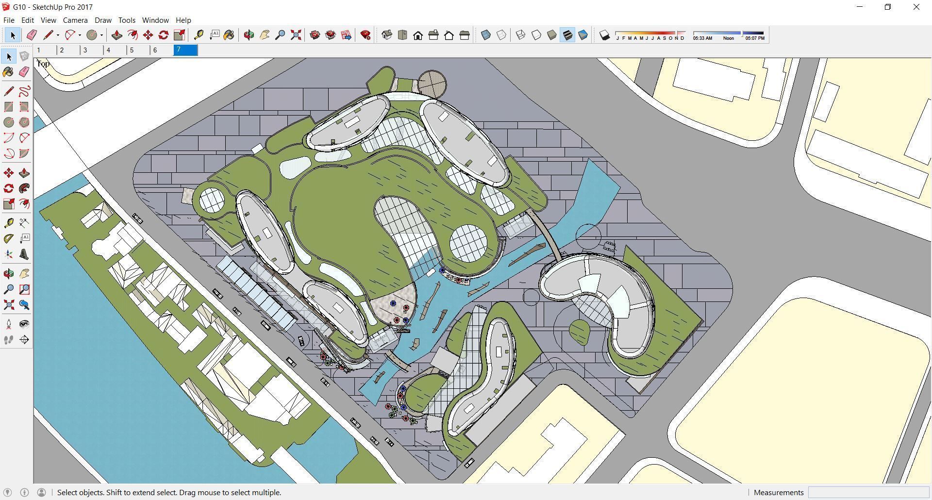 Sketchup Hotel G10 3D model_1