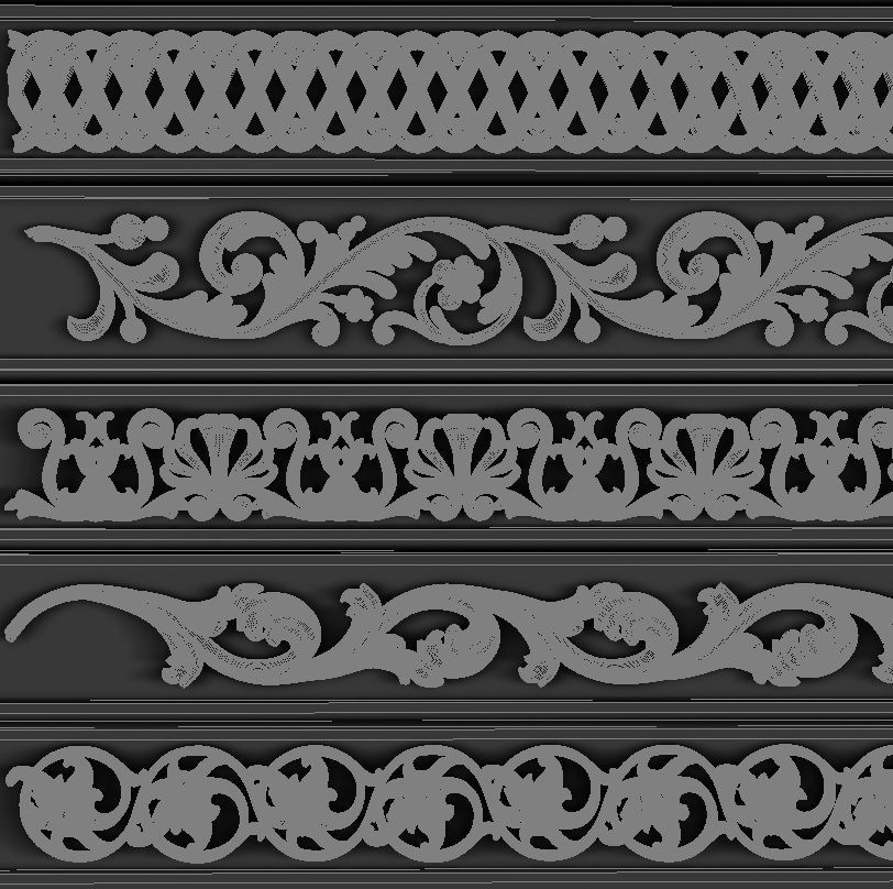 Trim Ornament 112 3D model_6