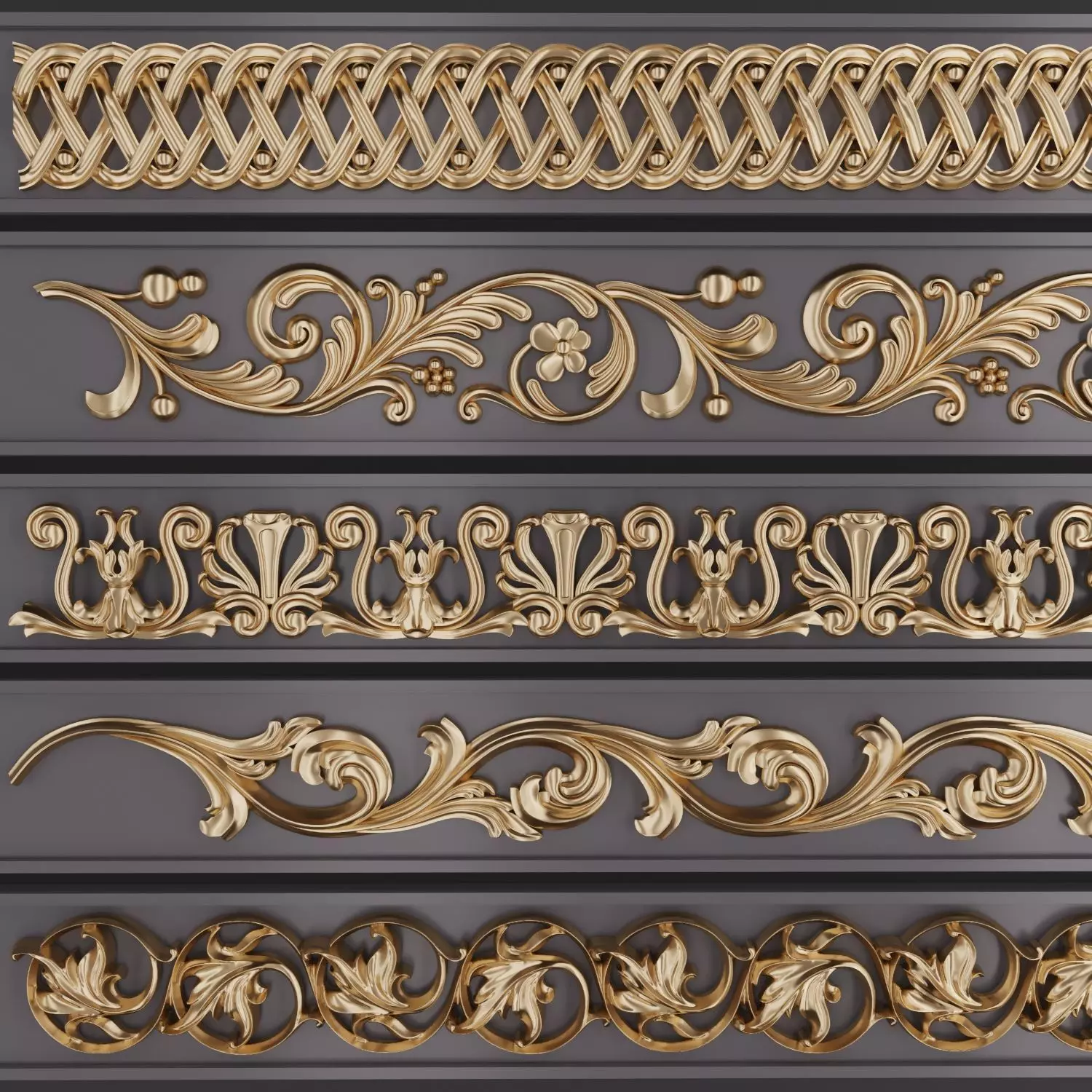 Trim Ornament 112 3D model_0