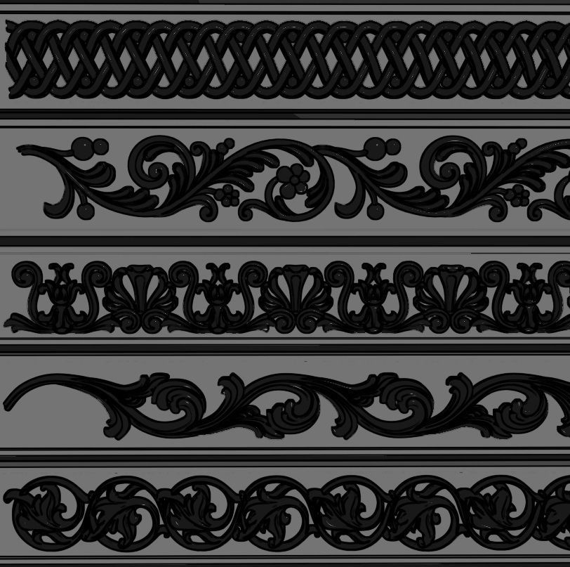 Trim Ornament 112 3D model_14