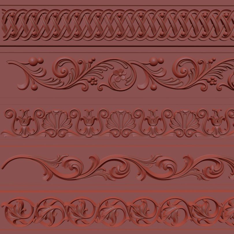 Trim Ornament 112 3D model_10